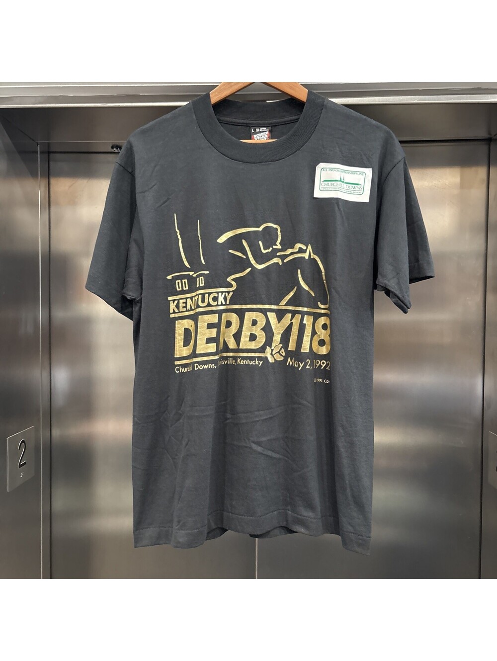 Vintage May 2nd 1991 Kentucky Derby 118 T-Shirt Sz L